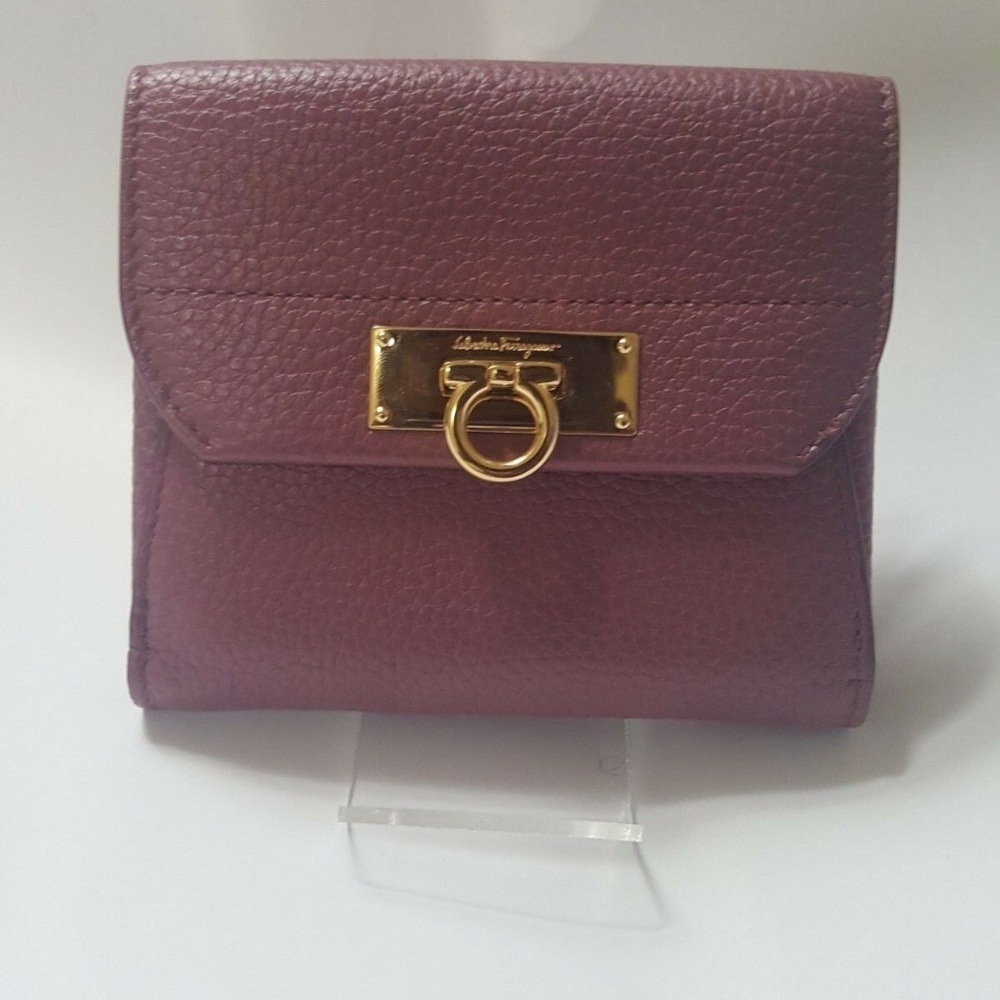Salvatore Ferragamo 22-c268/02 Wallet New